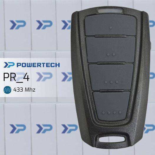 Remote điều khiển cổng tự động Powertech - motorcong24h.com