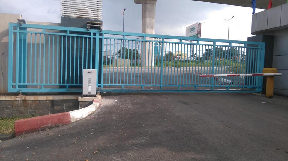 cổng tự động FAAC trượt về một bên - motorcong24h.com