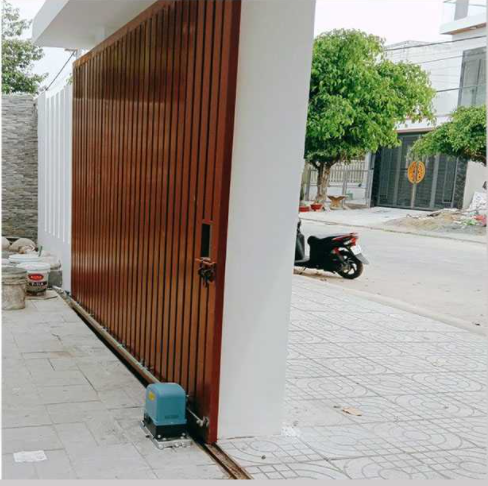 cổng tự động Baisheng đơn giản - motorcong24h.com