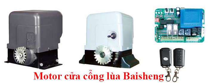 Motor cửa cổng lùa Baisheng