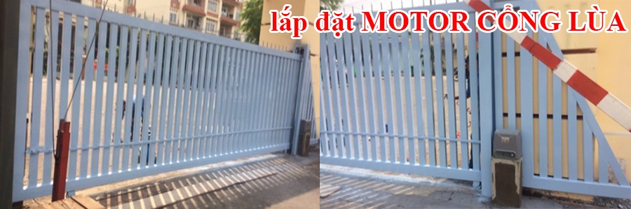 Motor cổng lùa, Motor cửa cổng lùa