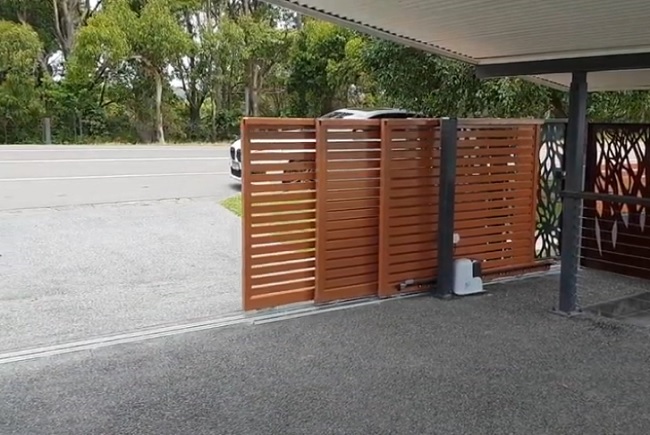 Cổng trượt tự động xếp lớp BENINCA - motorcong24h.com